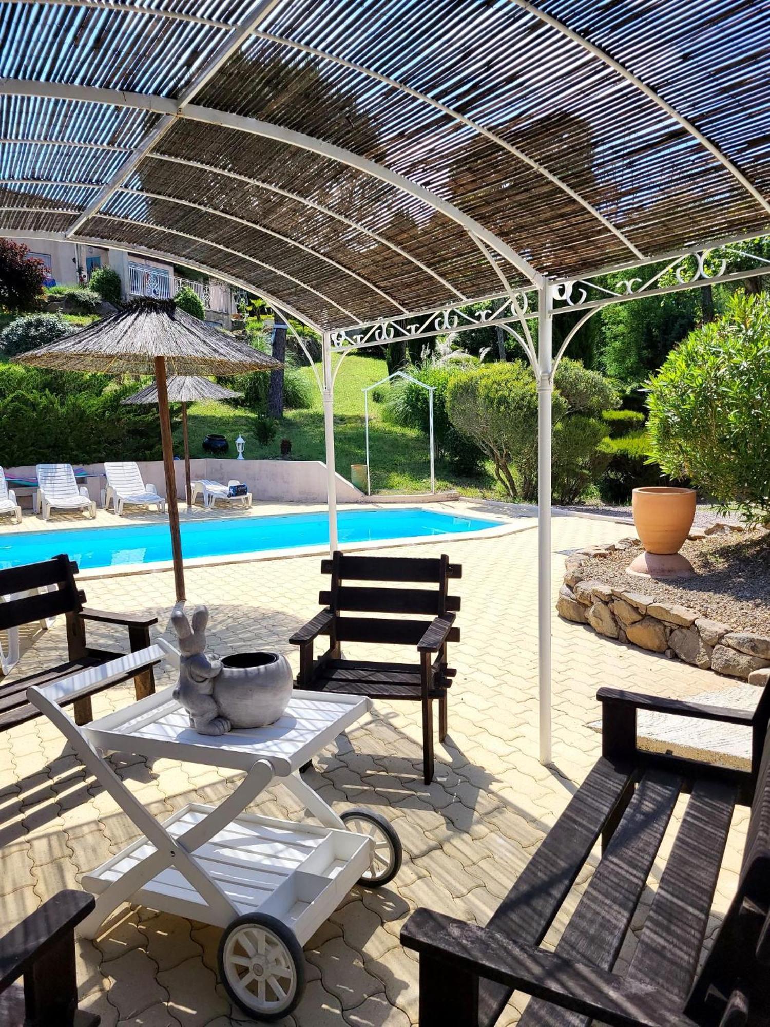 15Mn De Cannes, Villa La Soleiade , 3Gites 2-4 Pers Type T2, Climatises, Piscine, Au Lac De Saint-Cassien Var モントルー エクステリア 写真