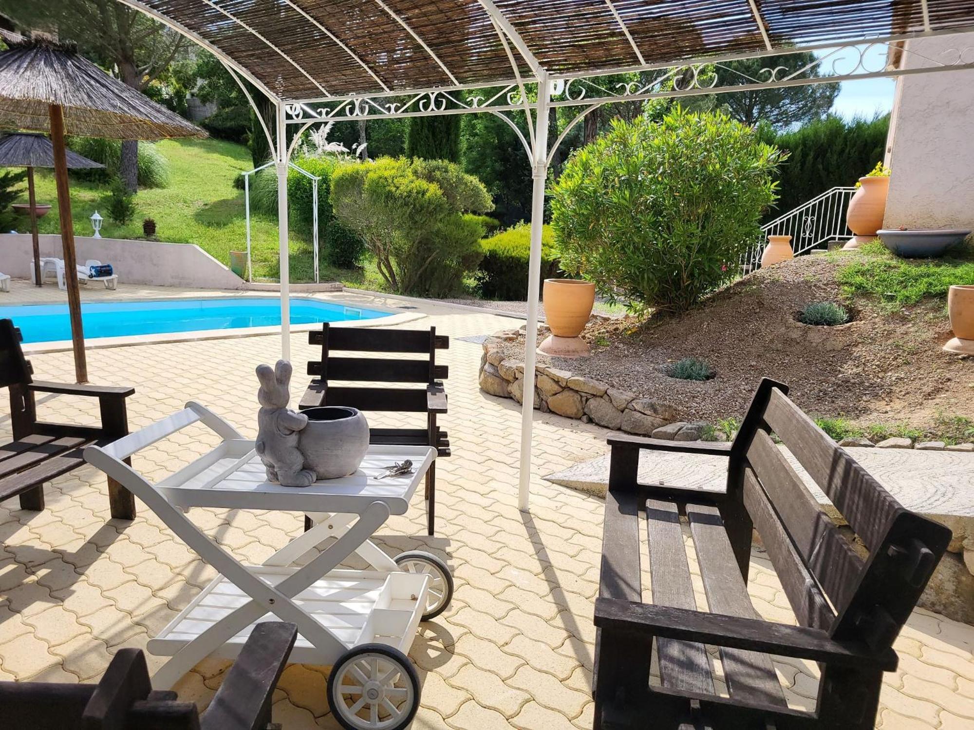 15Mn De Cannes, Villa La Soleiade , 3Gites 2-4 Pers Type T2, Climatises, Piscine, Au Lac De Saint-Cassien Var モントルー エクステリア 写真